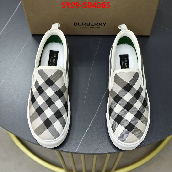 Women Shoes-Burberry customize best quality replica ID: SB4965 $: 99USD