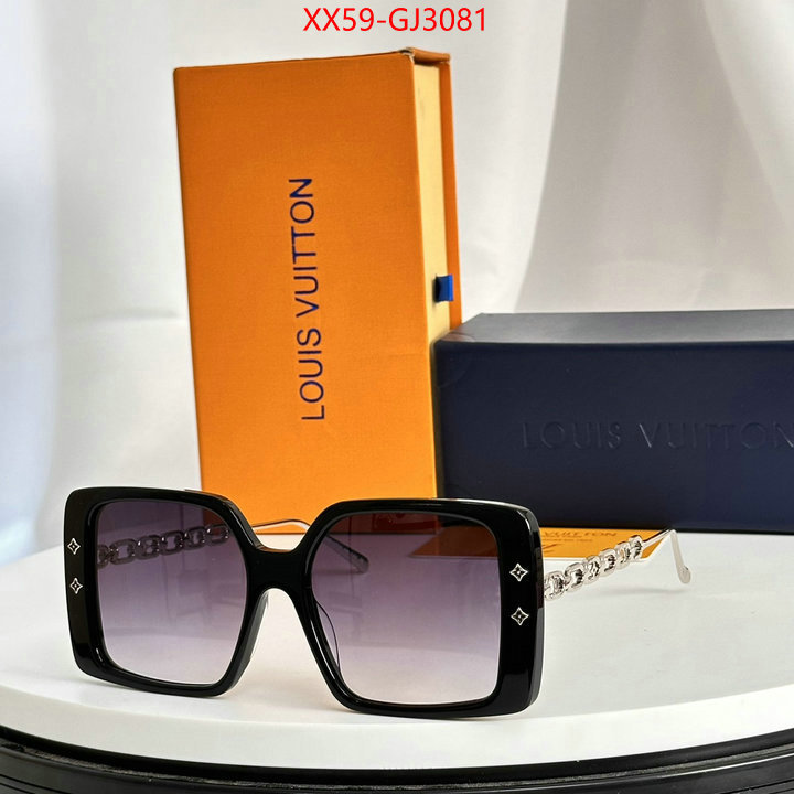Glasses-LV luxury fashion replica designers ID: GJ3081 $: 59USD