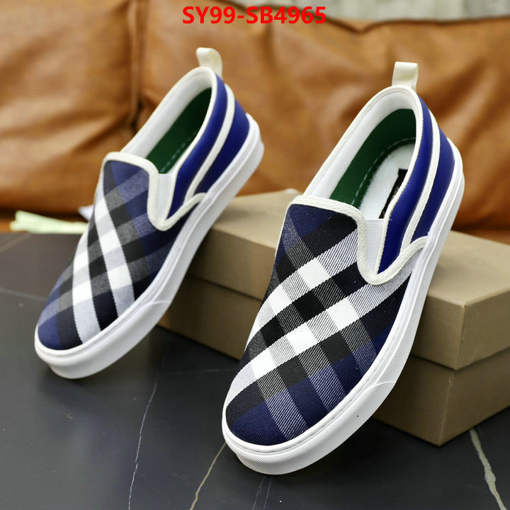 Women Shoes-Burberry customize best quality replica ID: SB4965 $: 99USD