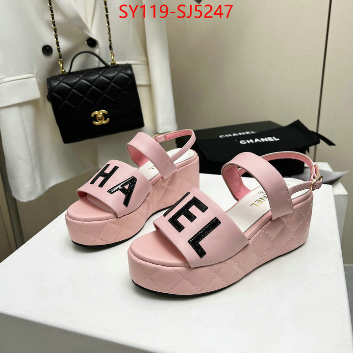 Women Shoes-Chanel what are the best replica ID: SJ5247 $: 119USD