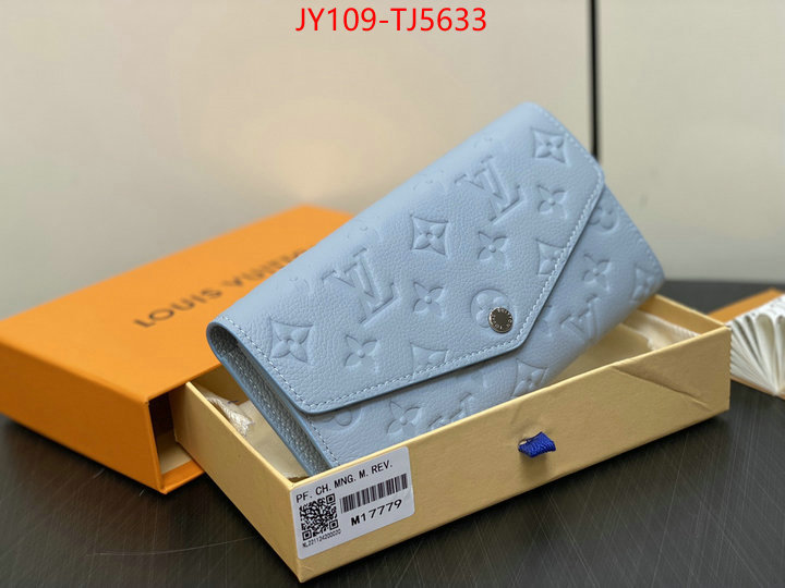 LV Bags(TOP)-Wallet how to find replica shop ID: TJ5633 $: 109USD,