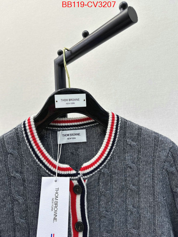 Clothing-Thom Browne buy best high-quality ID: CV3207 $: 119USD
