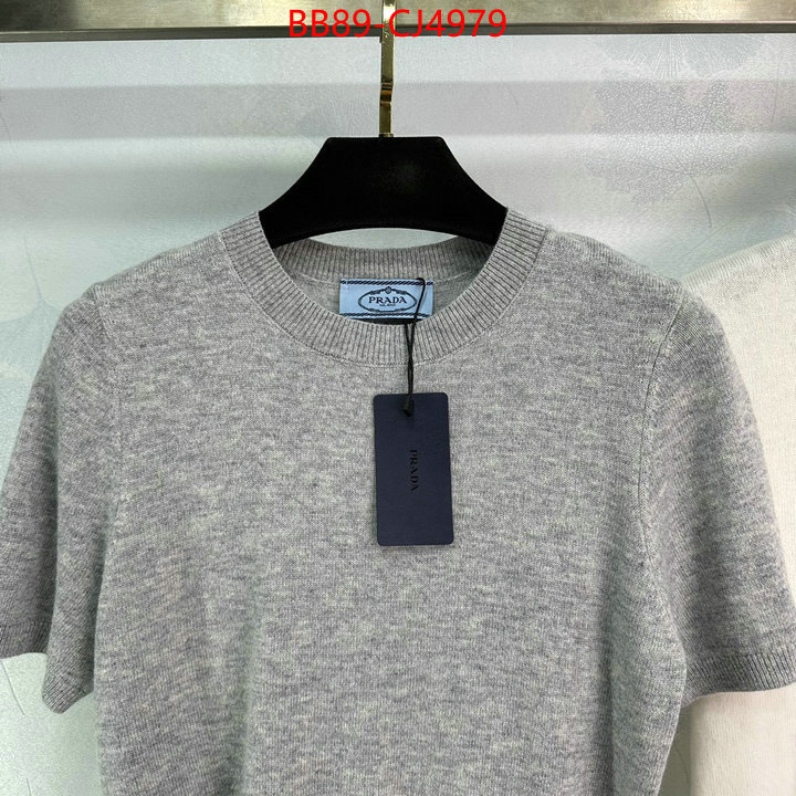 Clothing-Prada new designer replica ID: CJ4979 $: 89USD