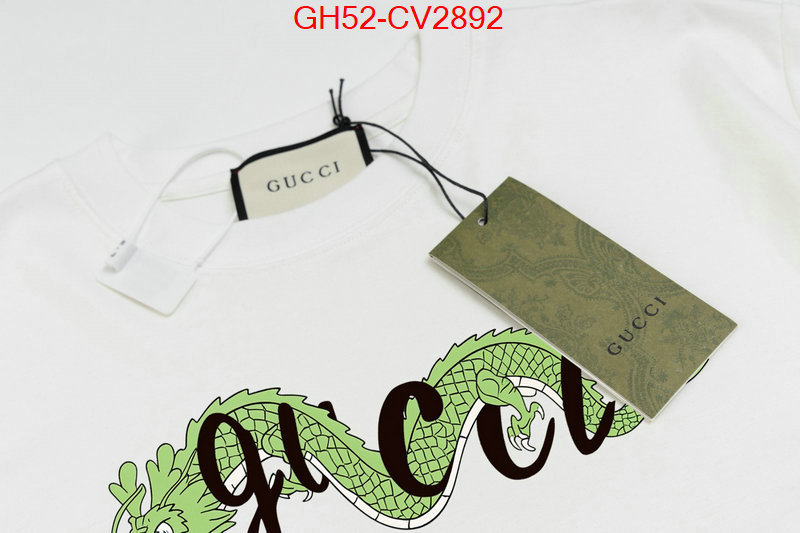 Clothing-Gucci aaaaa quality replica ID: CV2892 $: 52USD