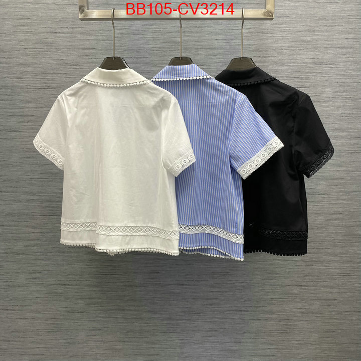 Clothing-Valentino top grade ID: CV3214 $: 105USD