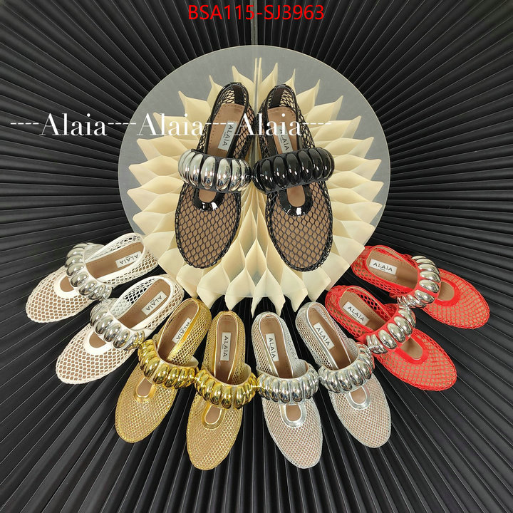 Women Shoes-ALAIA best fake ID: SJ3963 $: 115USD