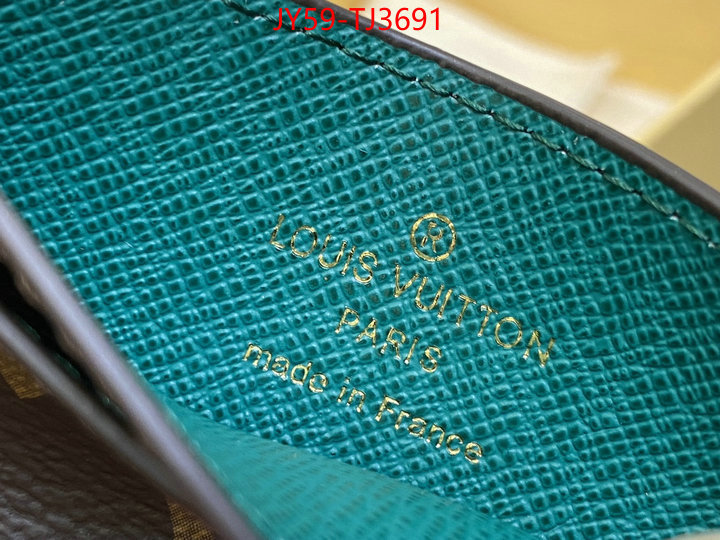 LV Bags(TOP)-Wallet best fake ID: TJ3691 $: 59USD,