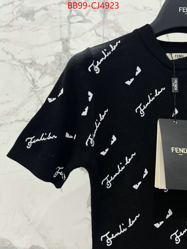 Clothing-Fendi luxury cheap replica ID: CJ4923 $: 99USD