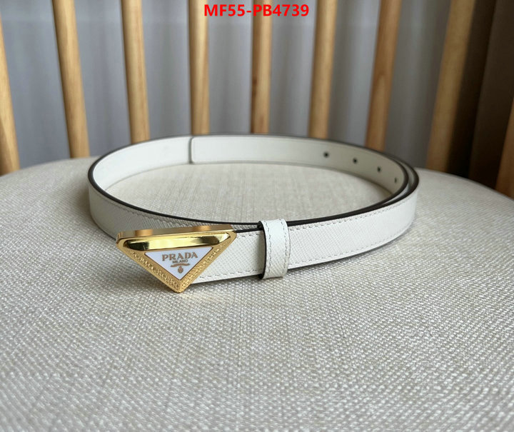 Belts-Prada 1:1 replica ID: PB4739 $: 55USD