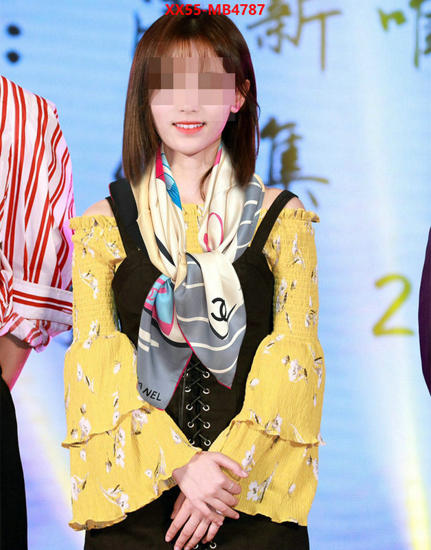 Scarf-Chanel quality replica ID: MB4787 $: 55USD