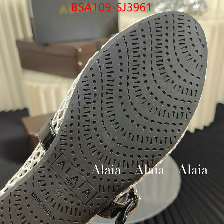 Women Shoes-ALAIA replica aaaaa+ designer ID: SJ3961 $: 109USD