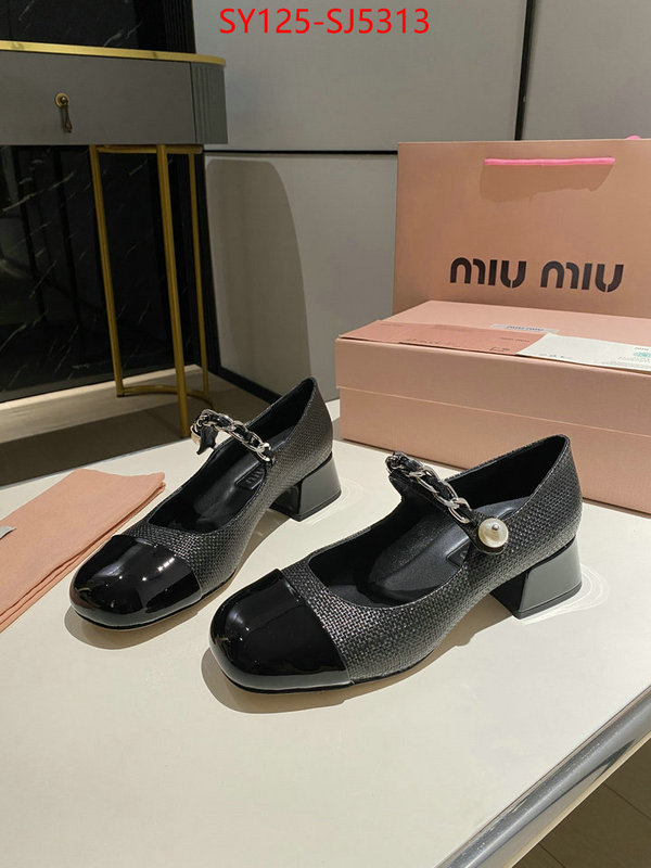 Women Shoes-Miu Miu customize the best replica ID: SJ5313 $: 125USD