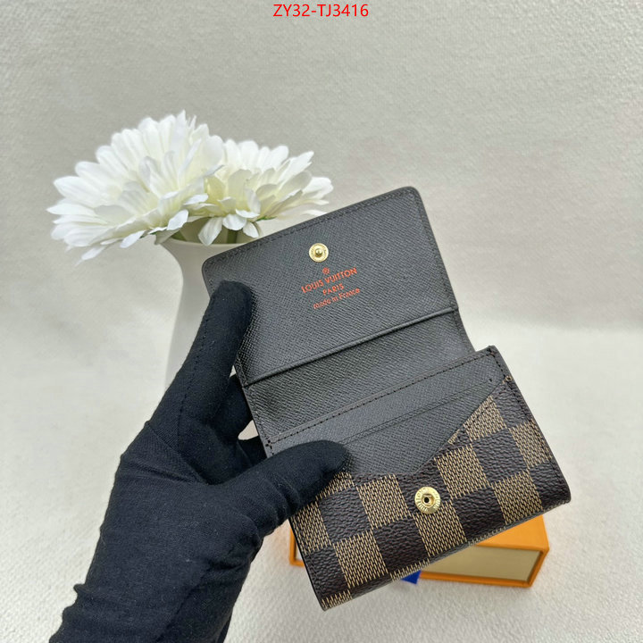 LV Bags(4A)-Wallet website to buy replica ID: TJ3416 $: 32USD,