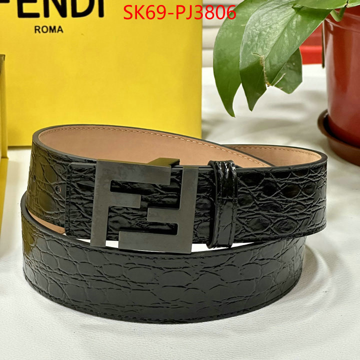 Belts-Fendi best quality designer ID: PJ3806 $: 69USD