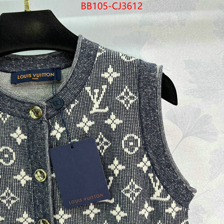 Clothing-LV top grade ID: CJ3612 $: 105USD
