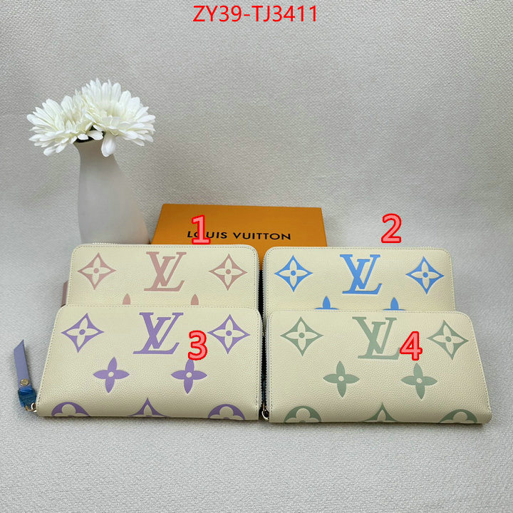 LV Bags(4A)-Wallet high quality designer replica ID: TJ3411 $: 39USD,