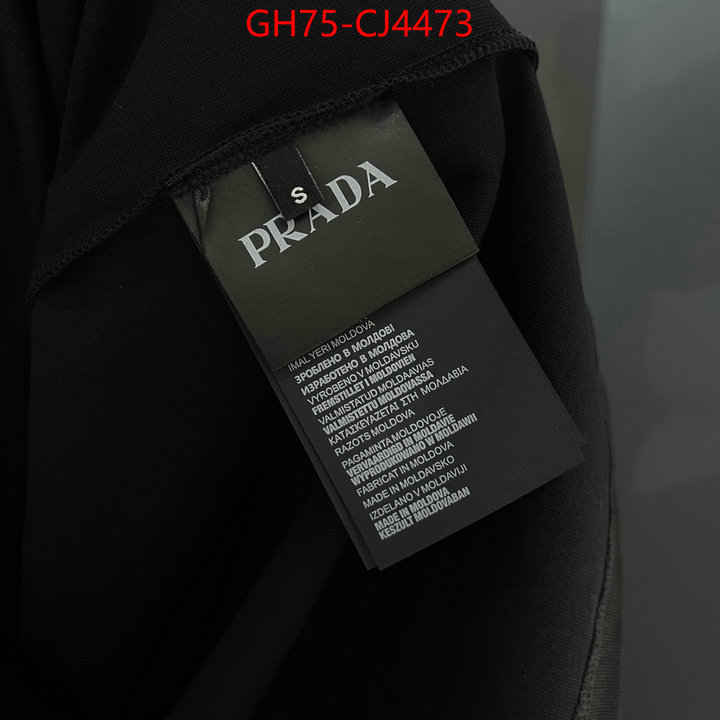 Clothing-Prada good quality replica ID: CJ4473 $: 75USD