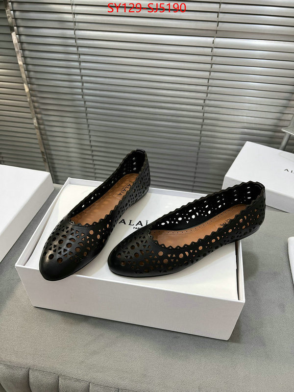 Women Shoes-ALAIA fake cheap best online ID: SJ5190 $: 129USD