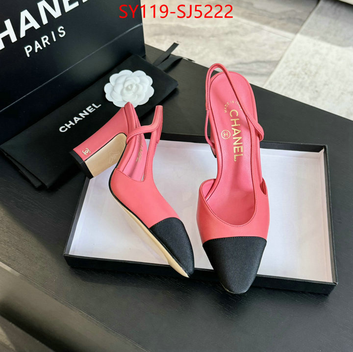 Women Shoes-Chanel we offer ID: SJ5222 $: 119USD