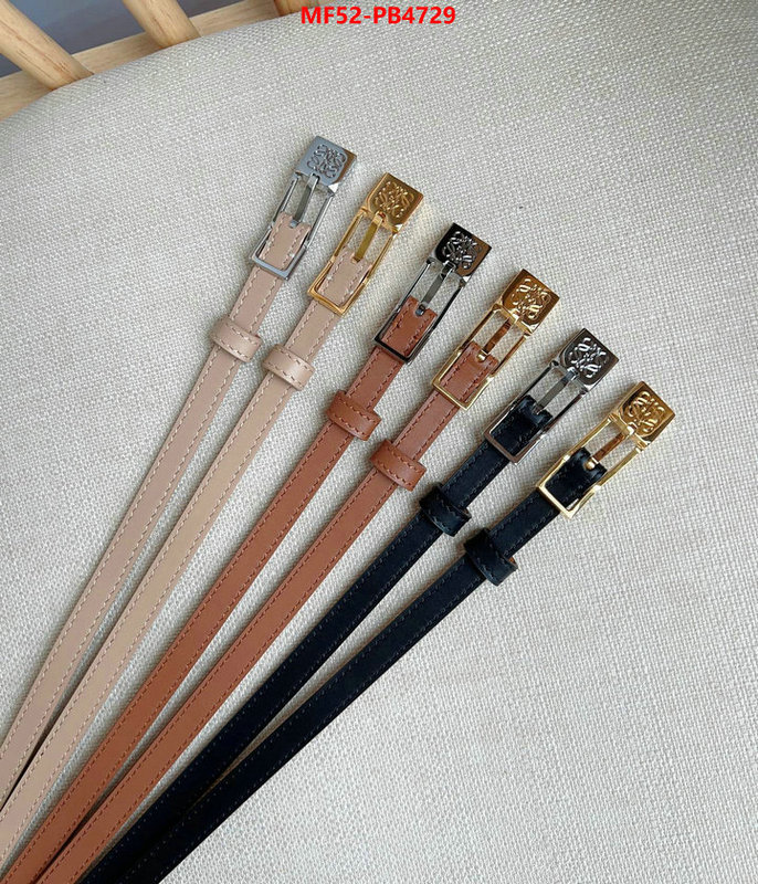 Belts-Loewe wholesale china ID: PB4729 $: 52USD