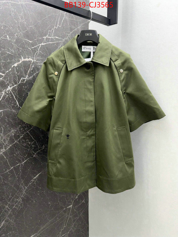 Clothing-Dior fake aaaaa ID: CJ3565 $: 139USD