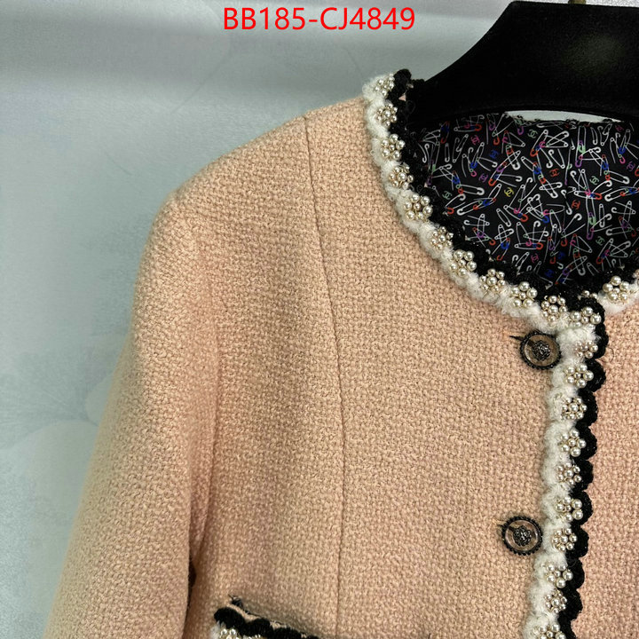 Clothing-Chanel replica 1:1 high quality ID: CJ4849 $: 185USD