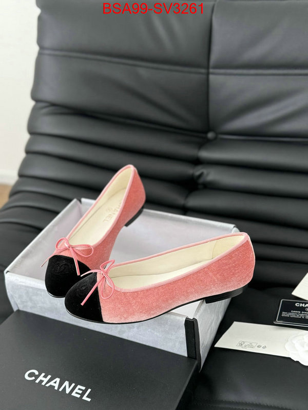 Women Shoes-Chanel copy aaaaa ID: SV3261 $: 99USD