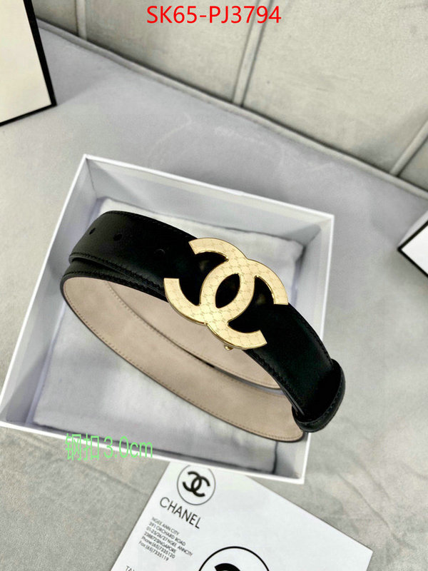 Belts-Chanel the best quality replica ID: PJ3794 $: 65USD