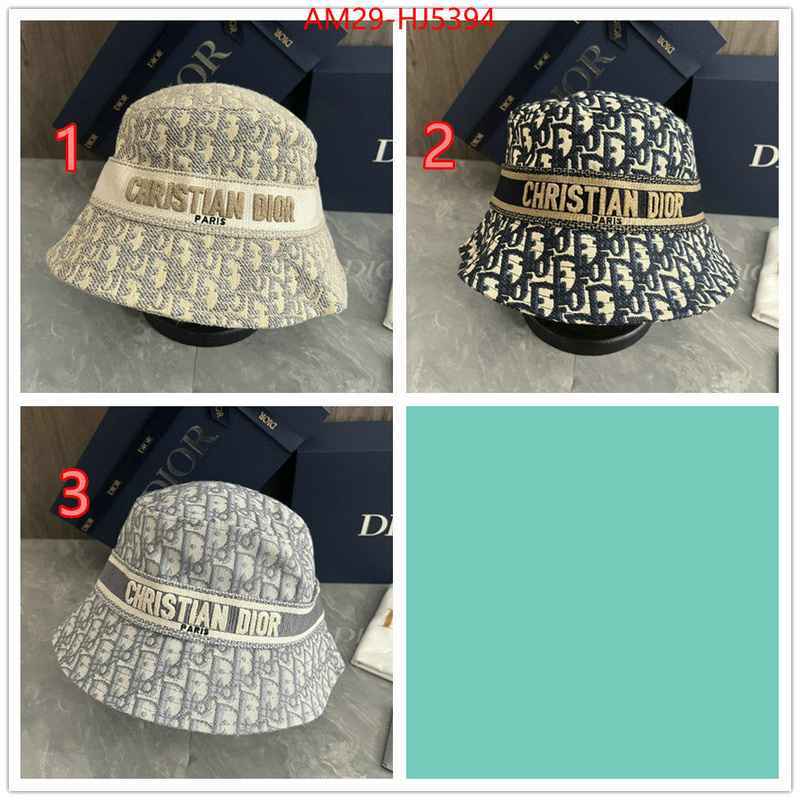 Cap (Hat)-Dior how can i find replica ID: HJ5394 $: 29USD