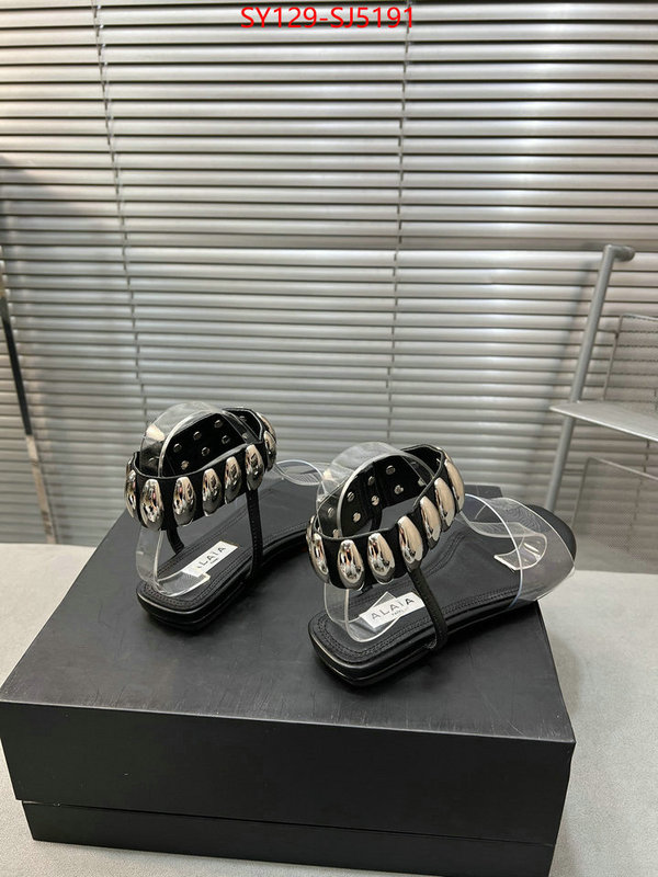 Women Shoes-ALAIA aaaaa+ replica designer ID: SJ5191 $: 129USD