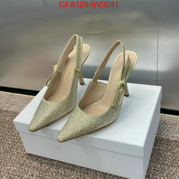 Women Shoes-Dior shop cheap high quality 1:1 replica ID: SV3241 $: 129USD