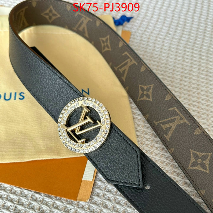 Belts-LV designer wholesale replica ID: PJ3909 $: 75USD