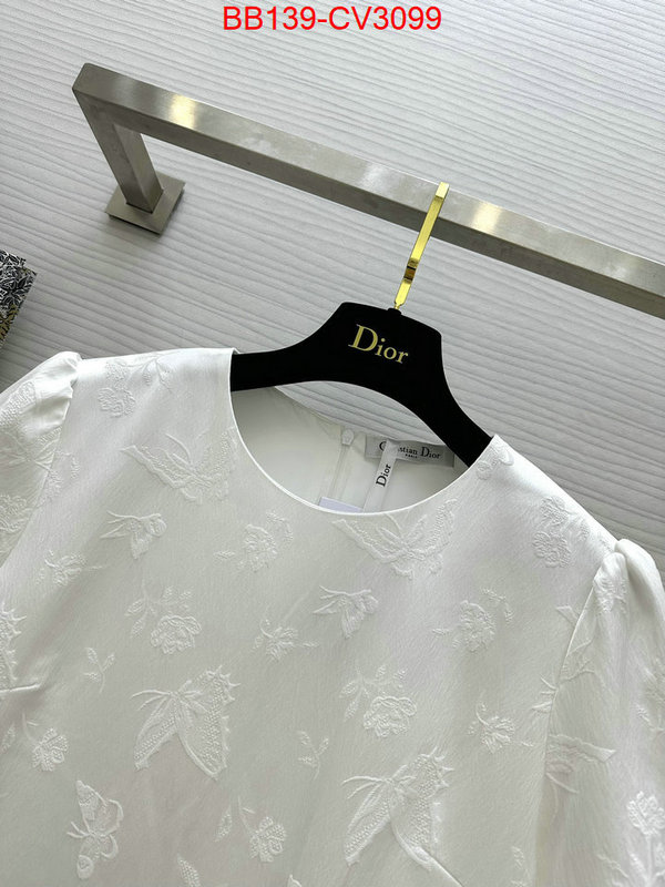 Clothing-Dior where to buy fakes ID: CV3099 $: 139USD