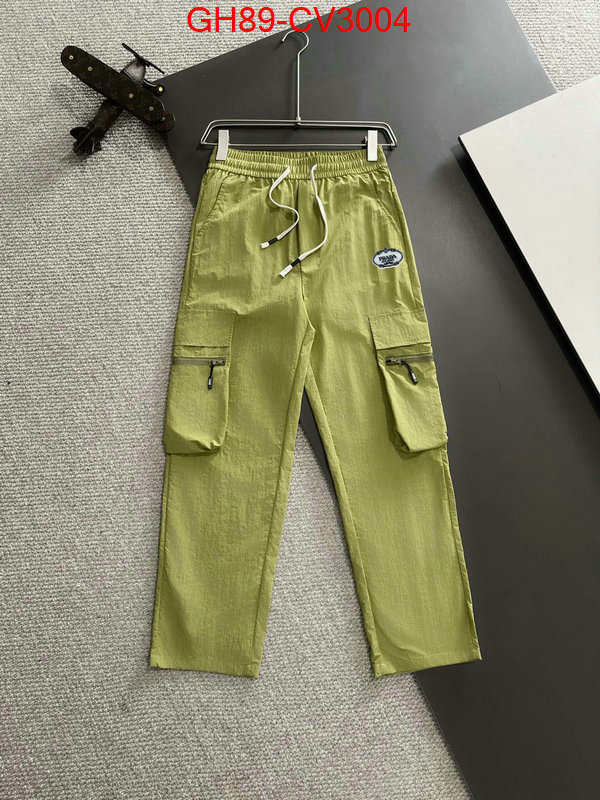 Clothing-Prada high quality designer replica ID: CV3004 $: 89USD