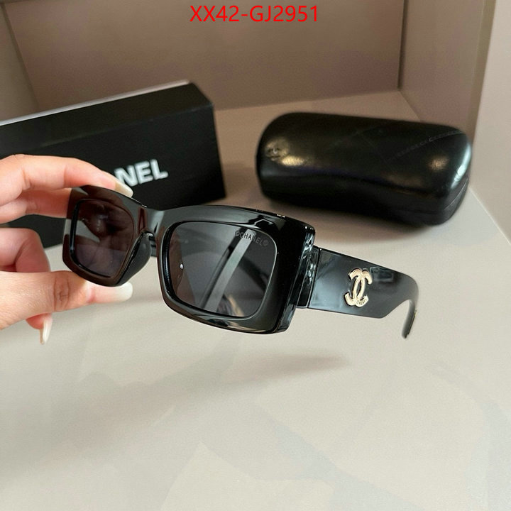 Glasses-Chanel luxury fashion replica designers ID: GJ2951 $: 42USD