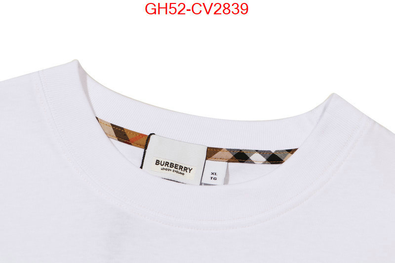 Clothing-Burberry shop cheap high quality 1:1 replica ID: CV2839 $: 52USD