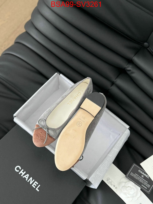 Women Shoes-Chanel copy aaaaa ID: SV3261 $: 99USD