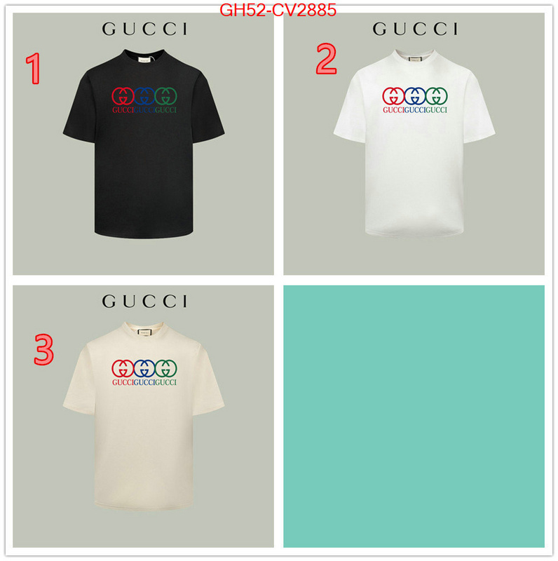 Clothing-Gucci buy high-quality fake ID: CV2885 $: 52USD