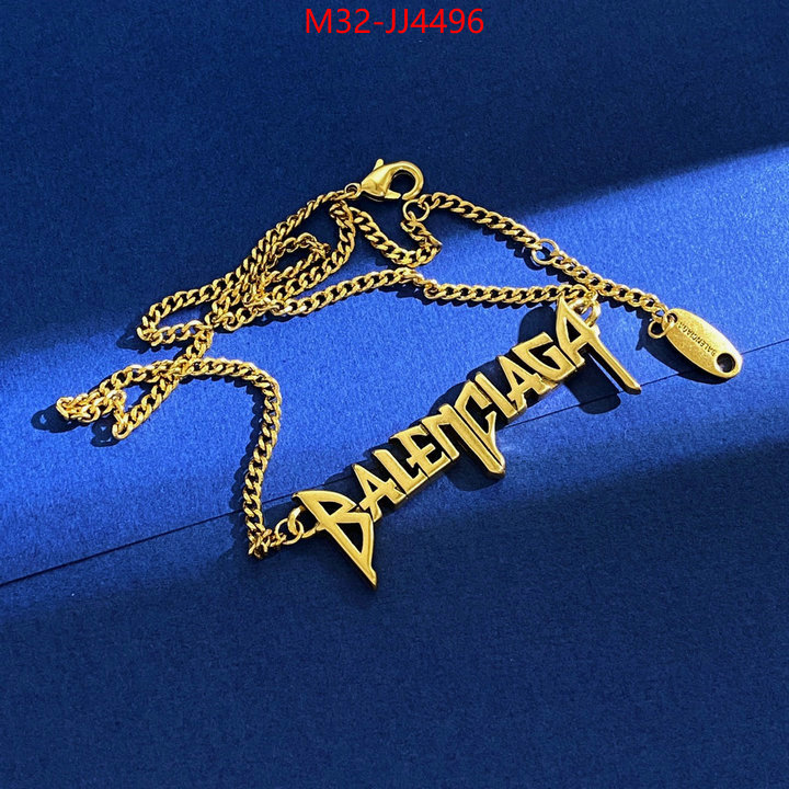 Jewelry-Balenciaga best quality designer ID: JJ4496 $: 32USD