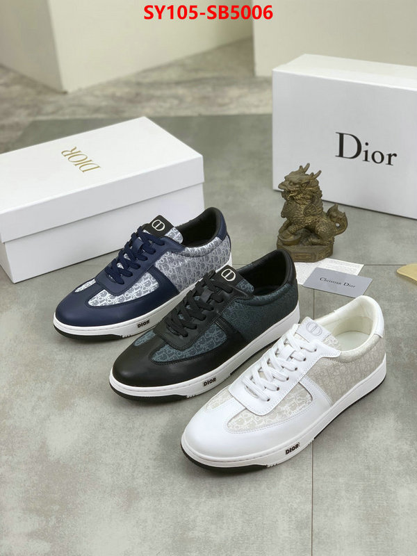 Men shoes-Dior replica 1:1 ID: SB5006 $: 105USD