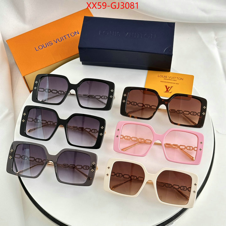Glasses-LV luxury fashion replica designers ID: GJ3081 $: 59USD