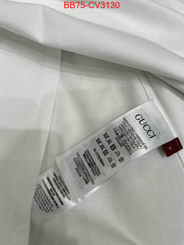 Clothing-Gucci supplier in china ID: CV3130 $: 75USD