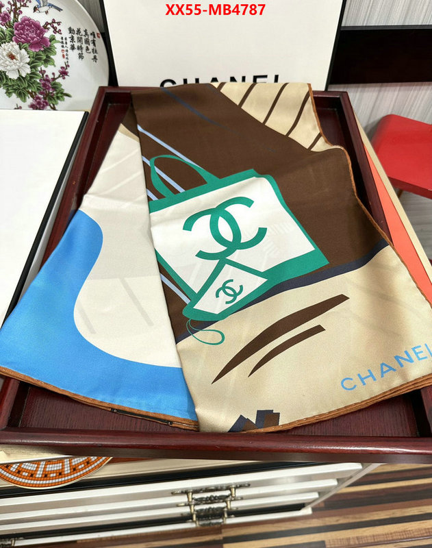 Scarf-Chanel quality replica ID: MB4787 $: 55USD