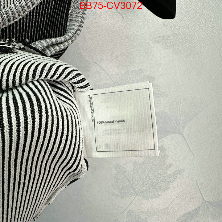 Clothing-Chanel replica ID: CV3072 $: 75USD