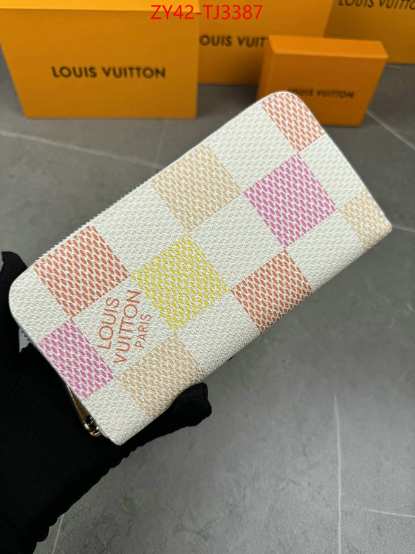 LV Bags(4A)-Wallet top ID: TJ3387 $: 42USD,