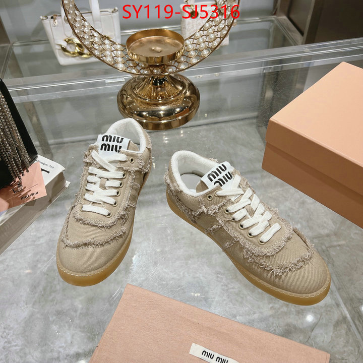 Women Shoes-Miu Miu best wholesale replica ID: SJ5316 $: 119USD