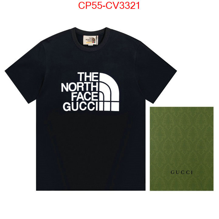 Clothing-Gucci buy replica ID: CV3321 $: 55USD