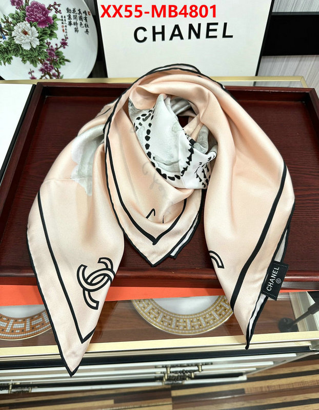 Scarf-Chanel top quality website ID: MB4801 $: 55USD