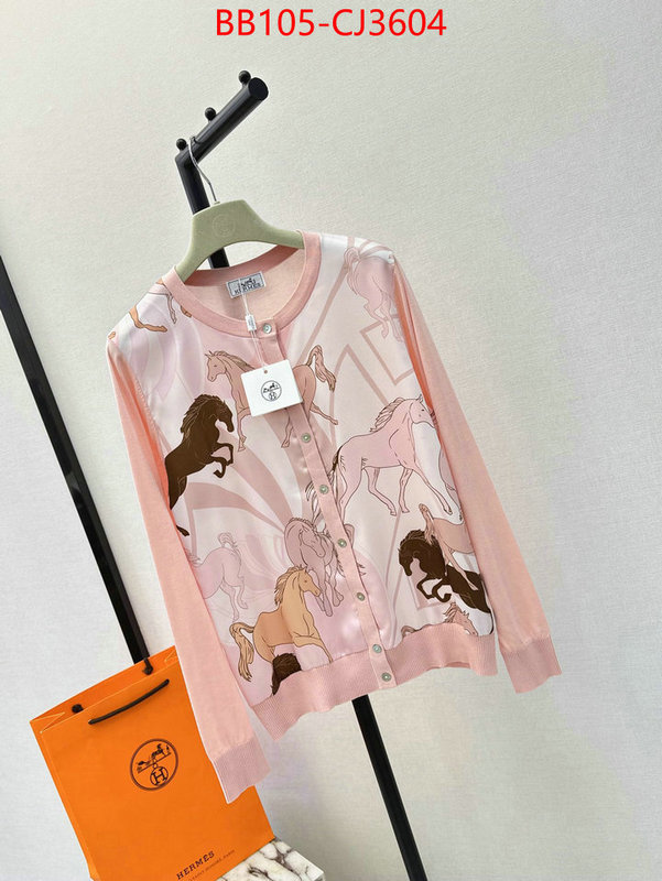 Clothing-Hermes replica 2024 perfect luxury ID: CJ3604 $: 105USD