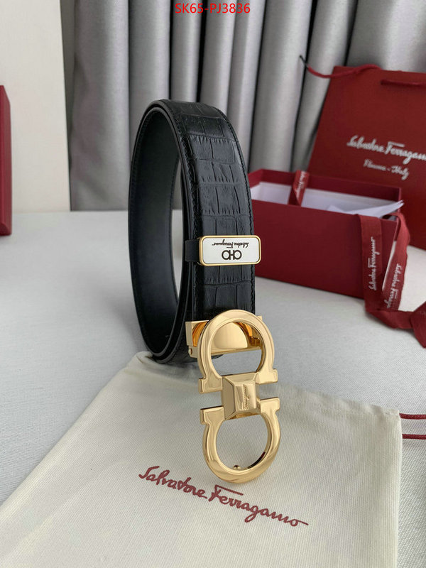 Belts-Ferragamo buy 1:1 ID: PJ3836 $: 65USD